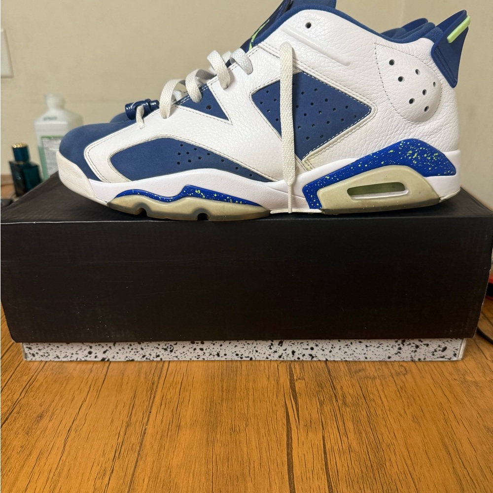 Air Jordan Retro 6 Low Seahawks